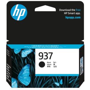 Hp No 937 / 4s6w5na Black Ink Cartridge