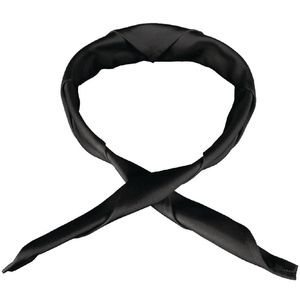 Whites Neckerchief Chefs Clothing Black Polycotton 635mm X 914mm One Size