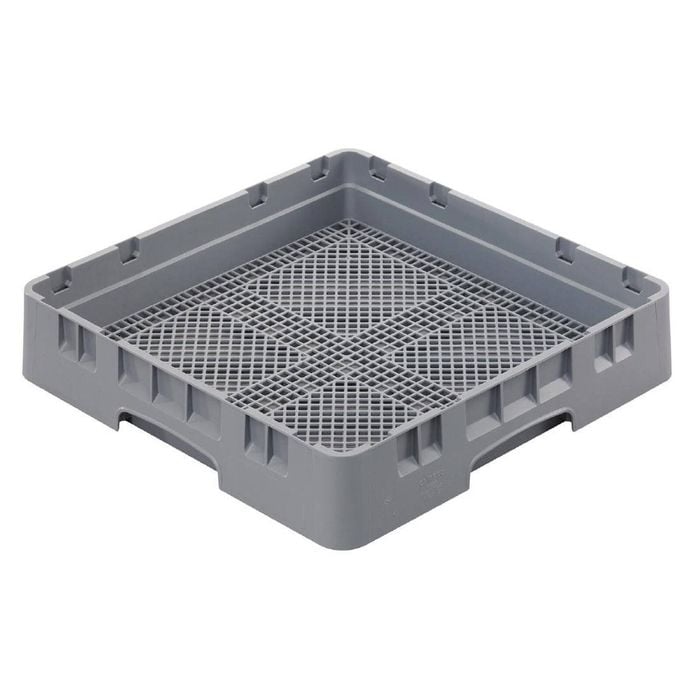 Cambro Full Flatware Rack Camrack Polypropylene Grey 500x500x101mm Commercial Dishwasher Safe Case Of 6