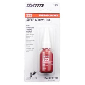 Loctite 10ml 222 Threadlock