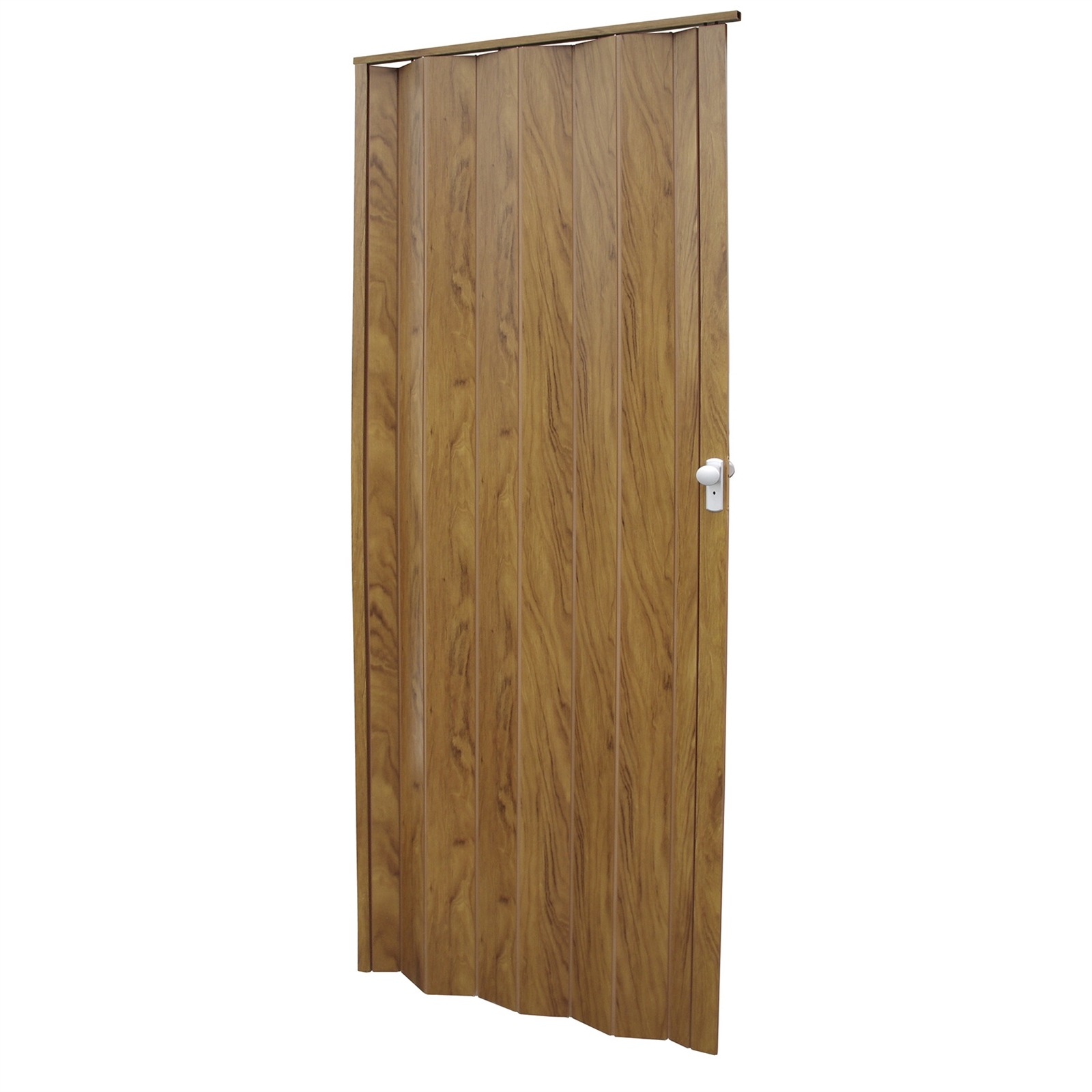 Pillar 85 x 203cm Alpine Walnut PVC Concertina Door product image