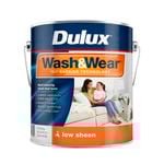 Dulux Wash&Wear Low Sheen Vivid White Interior Paint - 4L