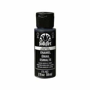 Folk Art 59ml Licorice Enamel Paint
