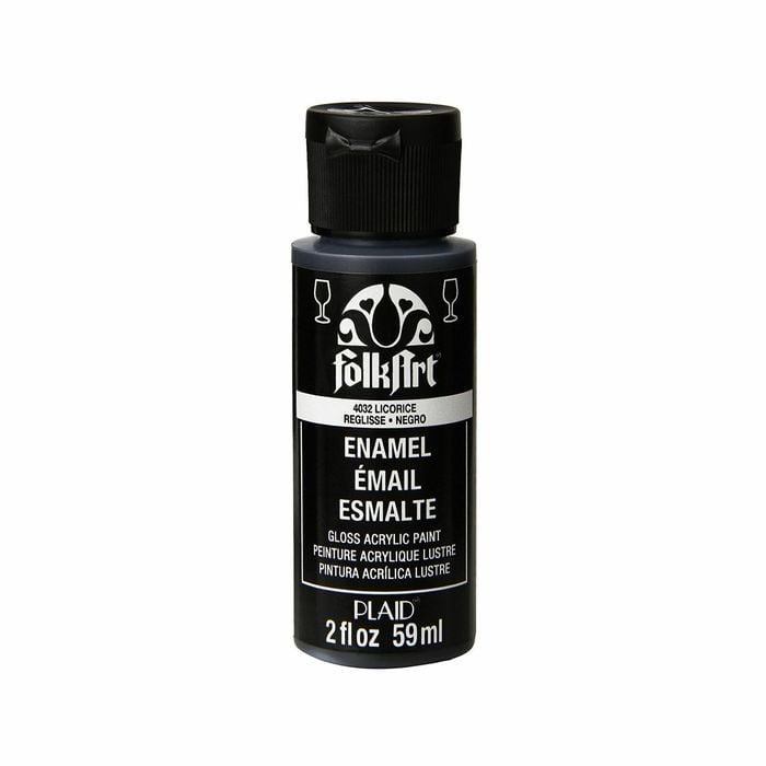 Folk Art 59ml Licorice Enamel Paint
