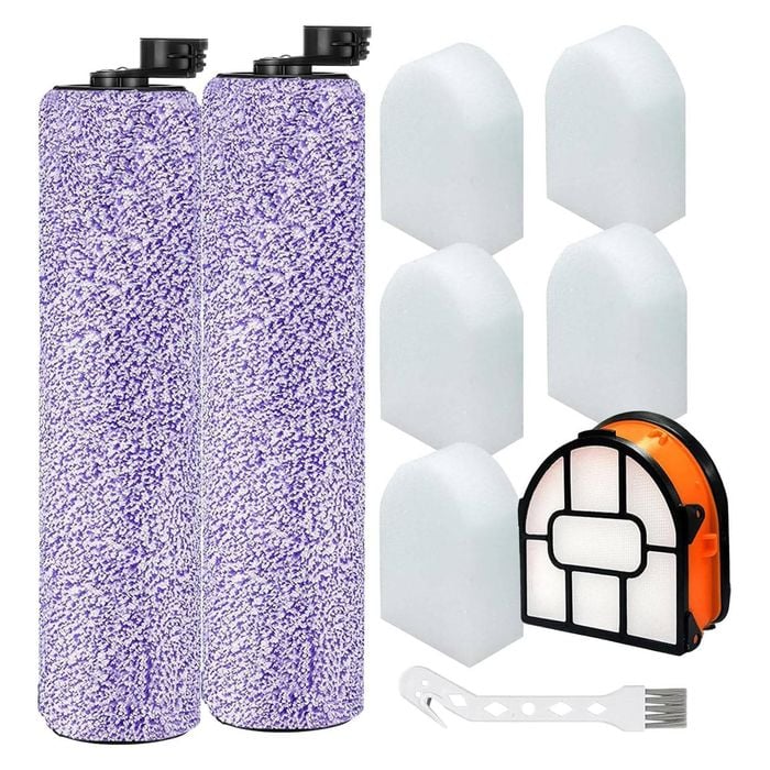 Fohoa 8-pack Replacement Brushroll Bundle For Shark Hydrovac Cordless Pro Xl Models