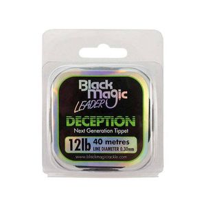 Black Magic Deception Green Copolymer Tippet Fishing Leader 12lb