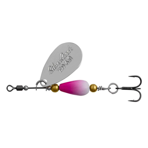 Daiwa Silver Creek 3.0g Spinner Blade Fishing Lure White Peach