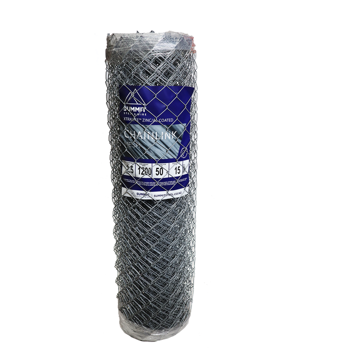 Summit Steel & Wire 50 x 2.5 x 1200mm 15m Chainlink Netting
