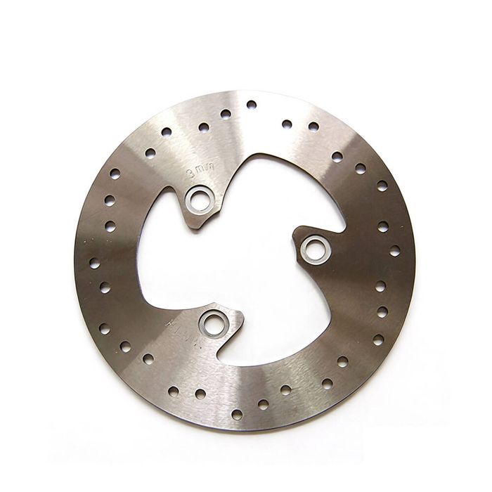XYT World Brake Disc Rotor Silver Stainless Steel Fit For SYM Orbit II Symply 125 Yamaha YQ 50 100 Honda PGO etc.
