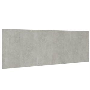 vidaXL Wall Headboard Wall Bed Header Concrete Grey 240 cm Engineered Wood
