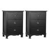 Artiss 2x Bedside Table Bedroom