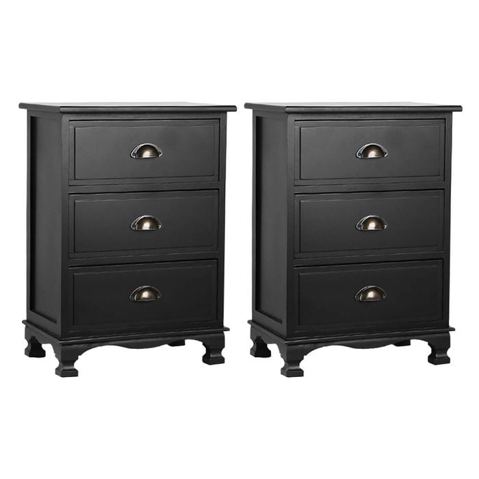 Artiss 2x Bedside Table Bedroom