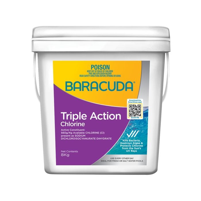  Baracuda 8kg Triple Action Chlorine 