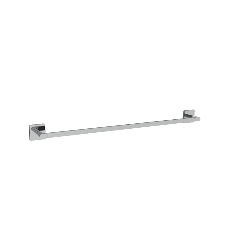 Single Towel Rail 620mm Chrome Rococo