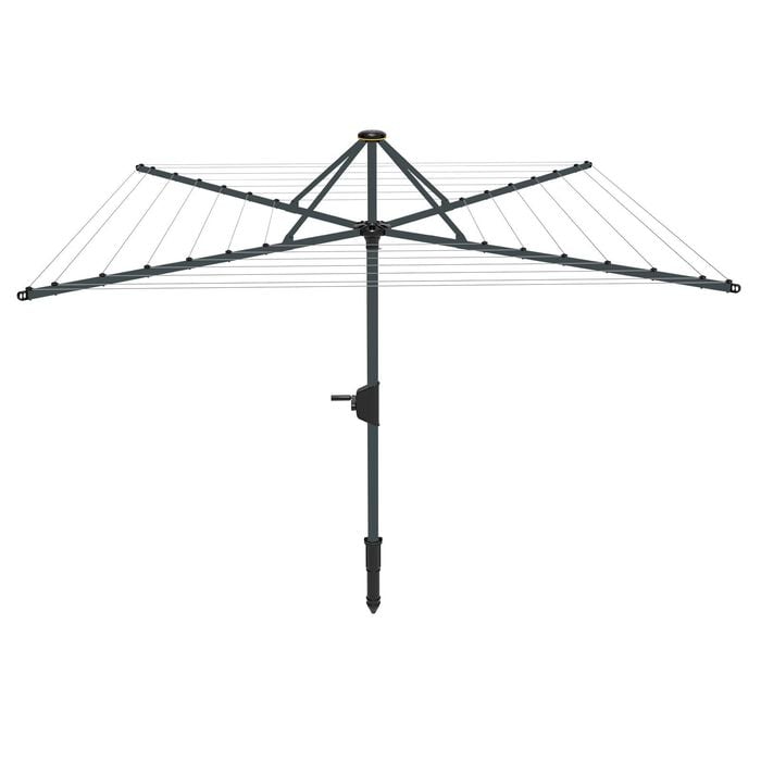Daytek MK2 M48 Rotary Clothesline - Bedrock Grey