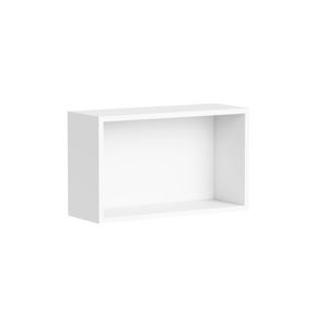 Kaboodle 500-599mm Sea Salt Customisable Shallow Slimline Open Shelf