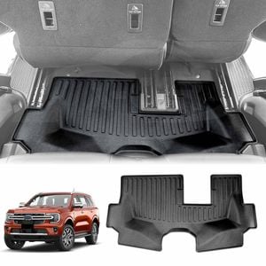 3D Heavy Duty All Weather Car Mat Floor Liner Third Row Seat for Ford Everest 2022-Onwards