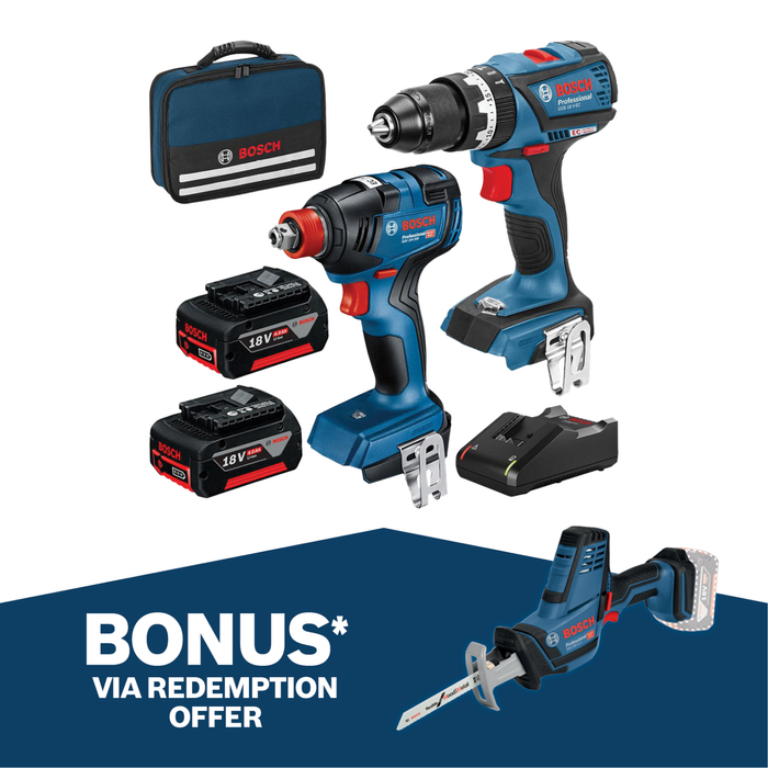 Bosch 18V Professional Piece Brushless Combo Kit 0615991FH5