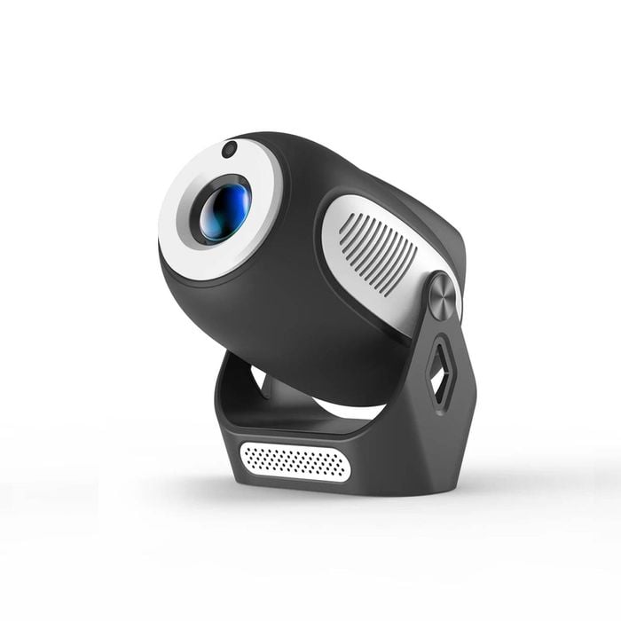 4k Smart Projector Electric Focus Black