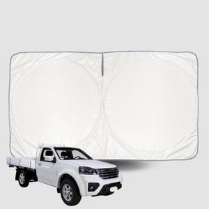 Windscreen Sun Shade for GWM Haval Steed Single Cab (Wingle 6)2017-2022 Universal Fit Window Visor UV Block