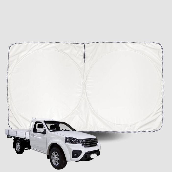 Windscreen Sun Shade for GWM Haval Steed Single Cab (Wingle 6)2017-2022 Universal Fit Window Visor UV Block