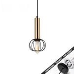 Snap Lighting Corazon Metal Cage Downlight to Pendant Light Conversion Kit Gold