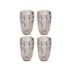4PK Amara 300ml Highball Glass Tumbler Drink Cup - Coral