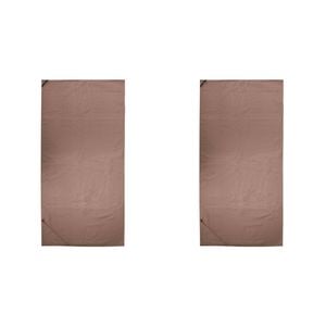 2PK Bambury Matrix Workout Microfibre Gym Towel Large Woodrose 60 x 120cm