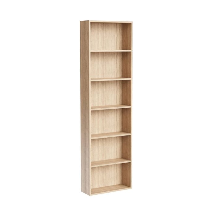 Kaboodle 200-299mm Almond Oak Customisable Shallow Pantry Open Shelf