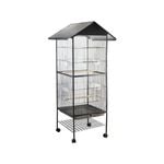 YES4PETS 160 cm Large Bird Cage Parrot Aviary Pet Stand-alone Budgie Cage