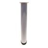 Adoored 60 x 400mm White Round Metal Furniture Leg