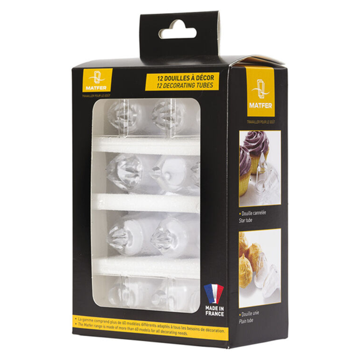 Matfer Bourgeat Piping Tube - Box of 12