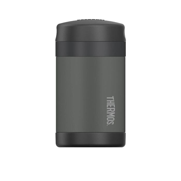 Thermos FUNtainer Insulated Food Jar w/ Spoon 470mL Charcoal
