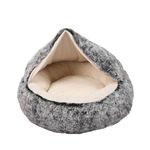 Pawz 80x80x25CM Pet Bed Large Charcoal