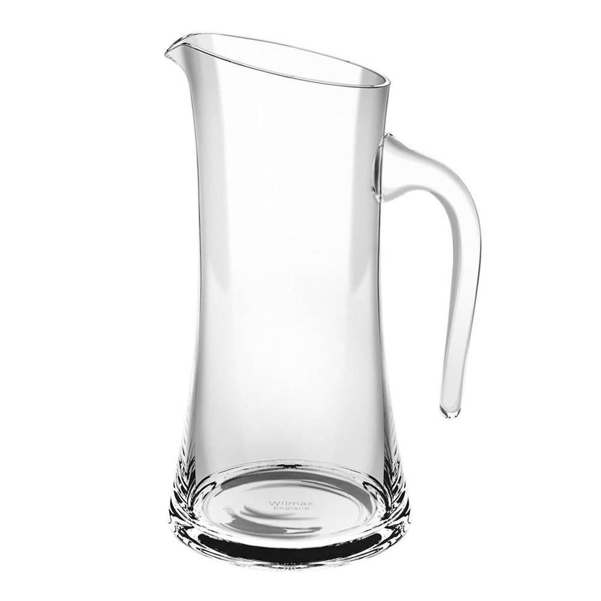 Wilmax England Crystalline 650ml Glass Jug - Clear - Bunnings Australia