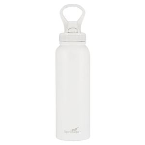 Sprinkler Alfie Insulated Drink Bottle Keeps Drinks Cold 12hrs 1l White