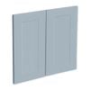Kaboodle 600mm Danish Blue Alpine Medium Rangehood Doors - 2 Pack