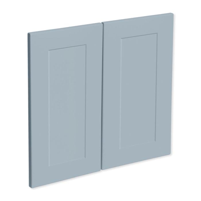 Kaboodle 600mm Danish Blue Alpine Medium Rangehood Doors - 2 Pack