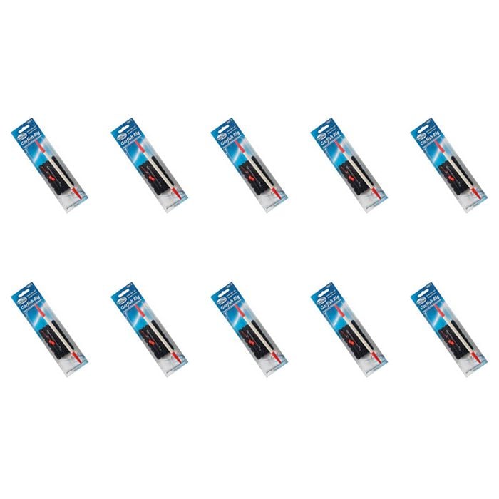 10x Jarvis Walker Garfish Rig With Chemically Sharpened Hooks & Beads