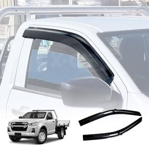 Weathershields for Isuzu DMAX D-MAX Single Cab 2020-Onwards Car Weather Shields Wind Deflectors