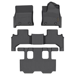Vehiclab Toyota Landcruiser LC300 - 2021 - 2025 -  FJA300R - 3D/5D All Weather Moulded Car Floor Mats