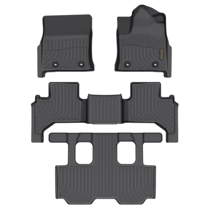 Vehiclab Toyota Landcruiser LC300 - 2021 - 2025 -  FJA300R - 3D/5D All Weather Moulded Car Floor Mats