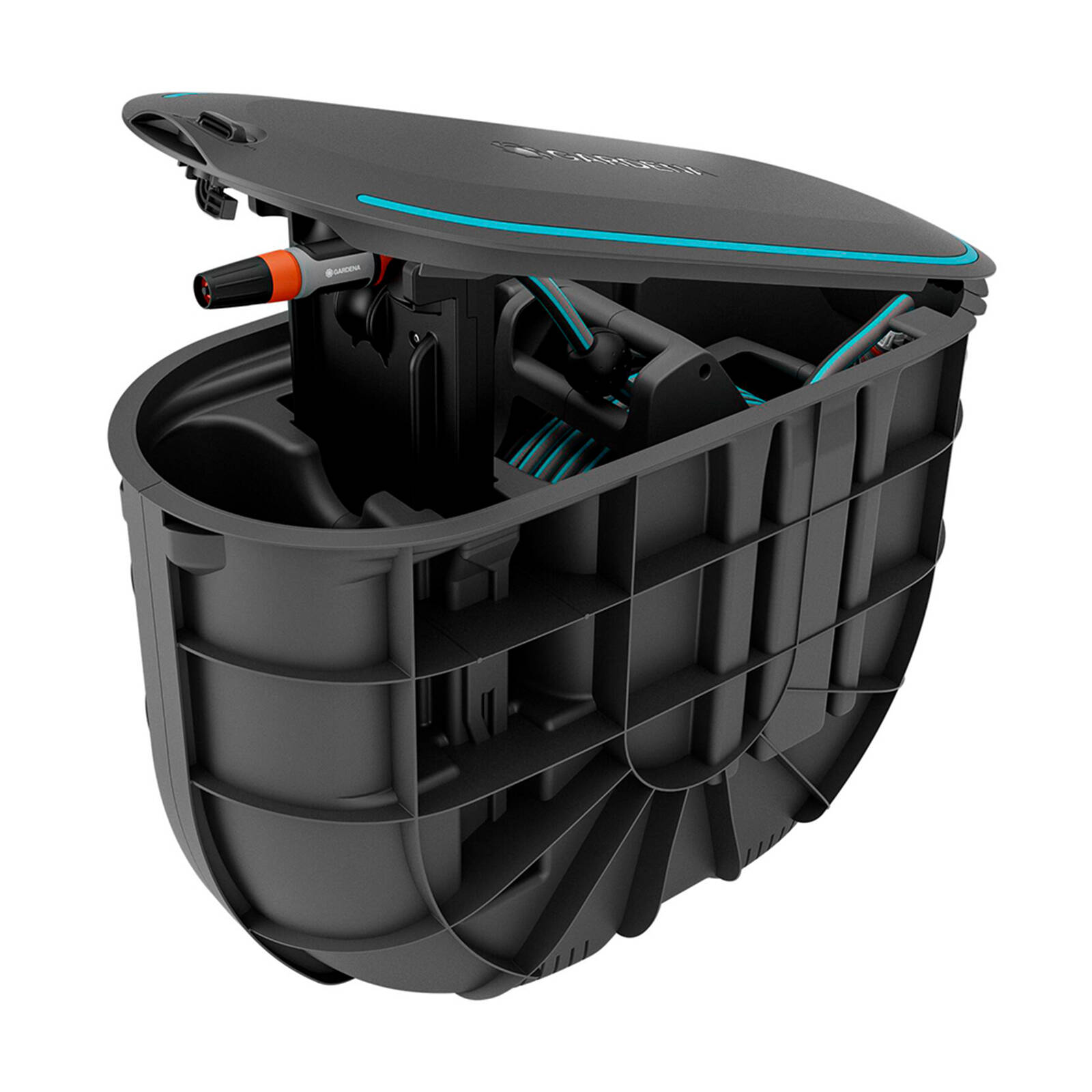 GARDENA 20m Undercover Auto Reel Box 18650-20