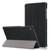 Magnetic Flip Leather Stand Cover Case - For Lenovo Tab (TB328FU / TB328XU) - Black