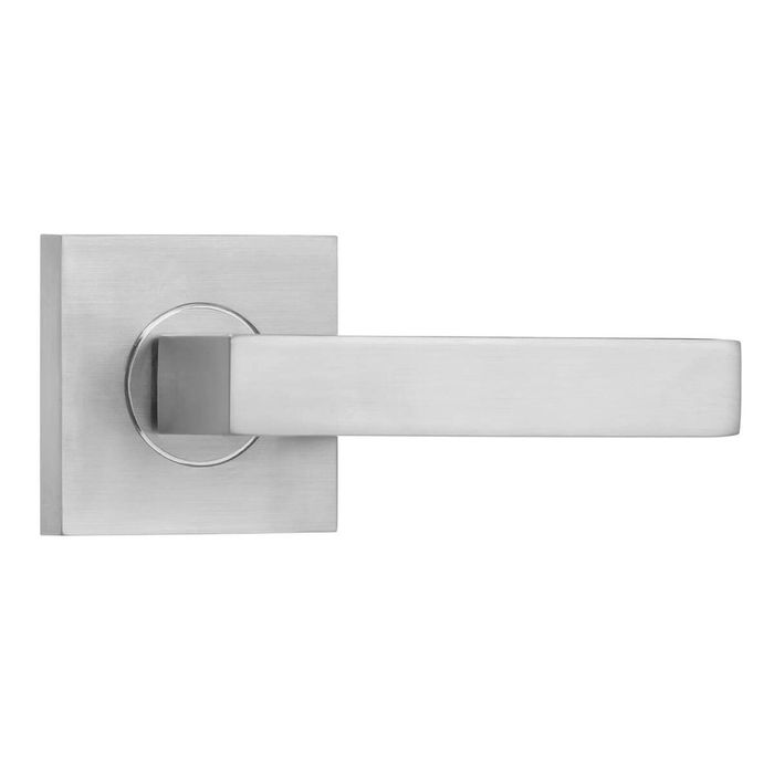 Lemaar 65mm Satin Chrome Javea Dummy Lever 22309SC