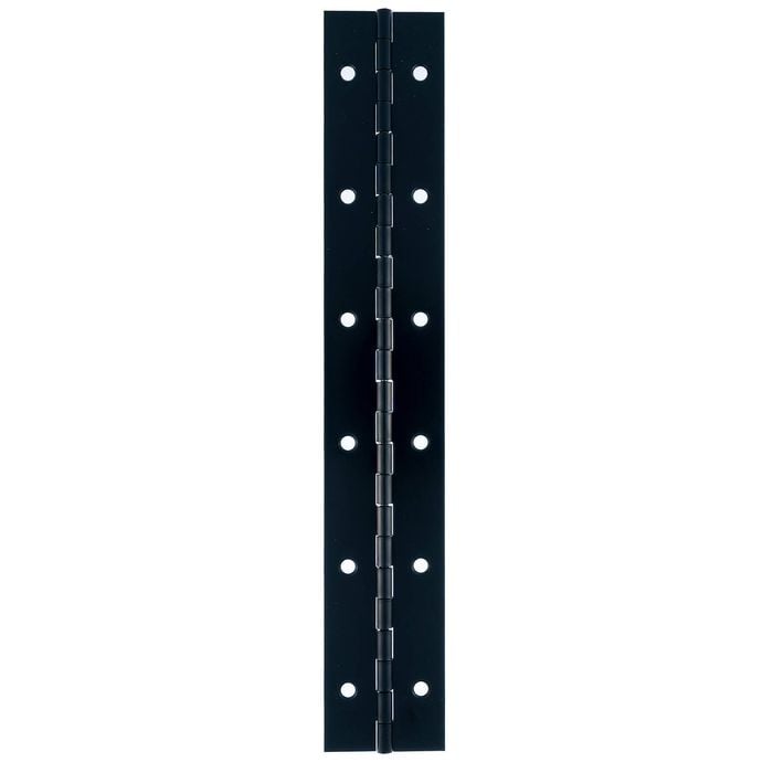 Taskmaster 305 x 50mm Black Matte Heavy Duty Continuous Hinge