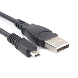 USB PC Data Sync Cable Cord for Nikon Coolpix S3100 A300 A10 S3000 S3300 D3200 D3300 D5100 Camera