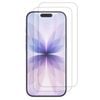 2 Pack MEZON Apple iPhone 17 (6.3") Clear Tempered Glass Screen Protectors