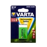 Varta NiMH Rechargeable 9V Battery - 1 Pack
