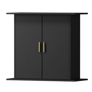 Oikiture Fish Tank Stand Aquarium Cabinet Buffet Sideboard Storage Cabinet Black